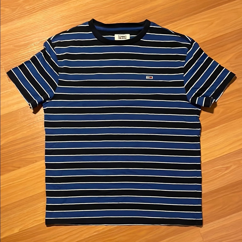Tommy Hilfiger Navy Striped T-Shirt
